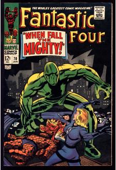 FANTASTIC FOUR #70 6.0 front cover