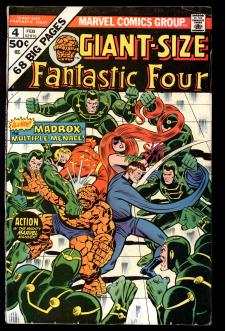GIANT-SIZE FANTASTIC FOUR #4 6.0 front cover