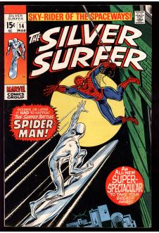 SILVER SURFER #14 6.5 front cover