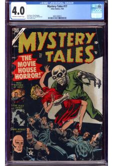 MYSTERY TALES #17 CGC 4.0 OW/WH PAGES front cover