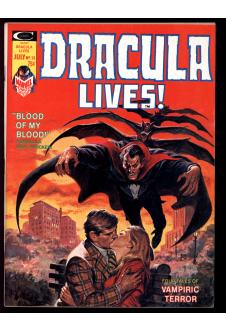 DRACULA LIVES #13 5.5 front cover