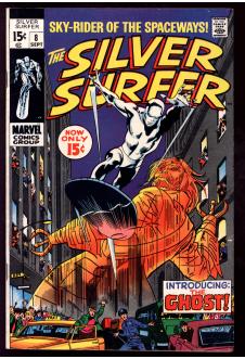 SILVER SURFER #8 7.5 front cover