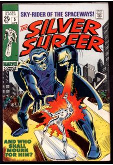 SILVER SURFER #5 6.5 front cover