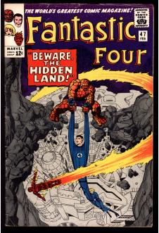 FANTASTIC FOUR #47 5.5 front cover