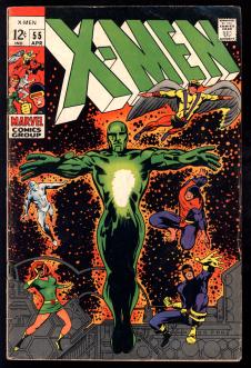 X-MEN #55 4.5 front cover