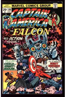 Cover of Captain America #190