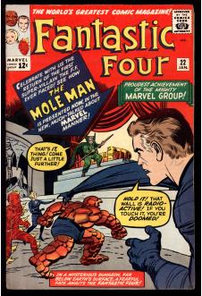 FANTASTIC FOUR #22 5.5 front cover