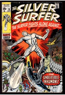 SILVER SURFER #18 3.5 front cover