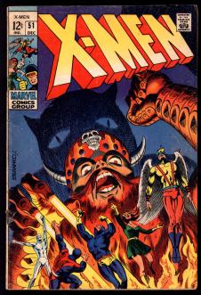 X-MEN #51 5.0 front cover