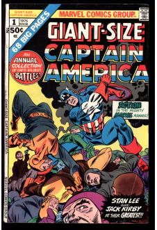 GIANT-SIZE CAPTAIN AMERICA #1 5.5 front cover