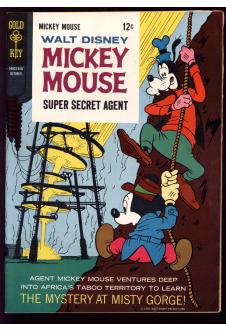 WALT DISNEY'S MICKEY MOUSE #109 6.0 front cover
