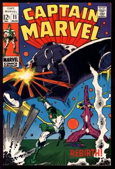 CAPTAIN MARVEL #11 8.0 front cover