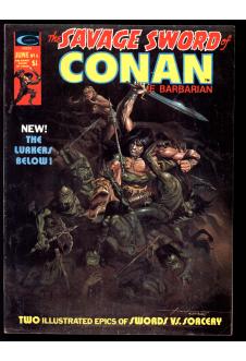 SAVAGE SWORD OF CONAN #6 5.0 front cover