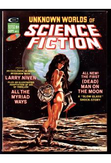 UNKNOWN WORLDS OF SCIENCE FICTION #5 7.5 front cover