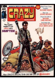 CRAZY #4 6.5 front cover