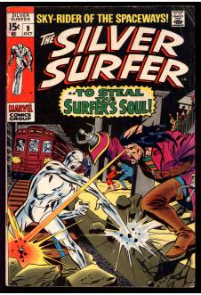 SILVER SURFER #9 4.5 front cover