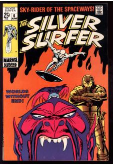 SILVER SURFER #6 7.5 front cover