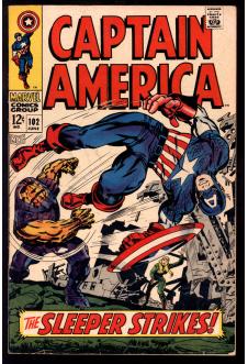 CAPTAIN AMERICA #102 2.5 front cover