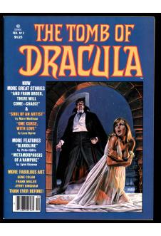 TOMB OF DRACULA MAGAZINE #3 8.5 front cover