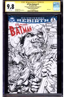 ALL STAR BATMAN #1 CGC 9.8 WHITE PAGES front cover