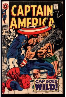 CAPTAIN AMERICA #106 3.5 front cover