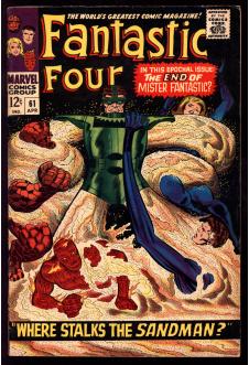 FANTASTIC FOUR #61 5.0 front cover