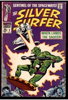 SILVER SURFER #2 6.5 front cover
