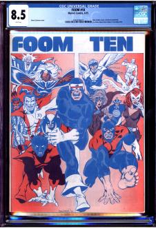 FOOM #10 CGC 8.5 WHITE PAGES front cover