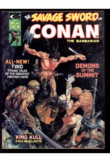 SAVAGE SWORD OF CONAN #3 6.0 front cover