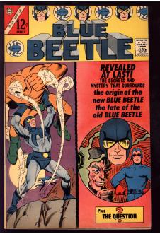 BLUE BEETLE #2 7.5 front cover