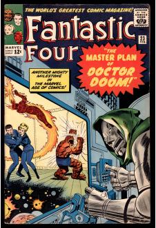 FANTASTIC FOUR #23 4.5 front cover
