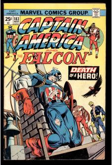 Cover of Captain America #183
