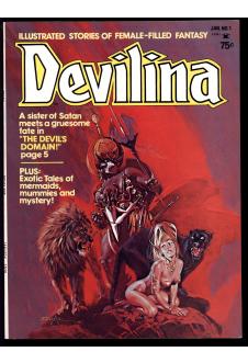 DEVILINA #1 7.5 front cover