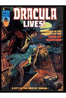 DRACULA LIVES #10 7.5 front cover