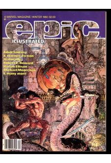 EPIC ILLUSTRATED #4 8.0 front cover