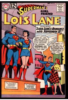 SUPERMAN'S GIRLFRIEND LOIS LANE #36 6.0 front cover
