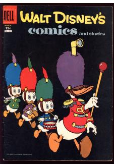 WALT DISNEY'S COMICS AND STORIES #210 4.5 front cover