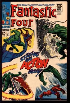 FANTASTIC FOUR #71 6.5 front cover