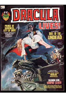 DRACULA LIVES #3 7.0 front cover