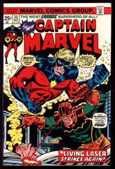 CAPTAIN MARVEL #35 6.0 front cover