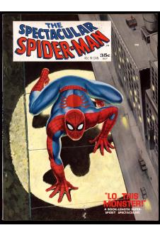 SPECTACULAR SPIDER-MAN #1 6.5 front cover