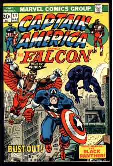 CAPTAIN AMERICA #171 7.5 front cover