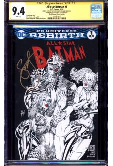 ALL STAR BATMAN #1 CGC 9.4 WHITE PAGES front cover