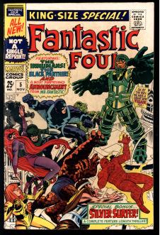 FANTASTIC FOUR ANNUAL #5 5.0 front cover