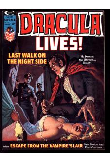 DRACULA LIVES #8 7.5 front cover