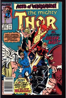 THOR #412 7.0 front cover