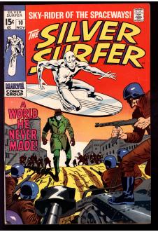 SILVER SURFER #10 6.5 front cover