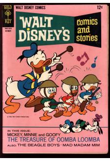 WALT DISNEY'S COMICS AND STORIES #324 4.0 front cover