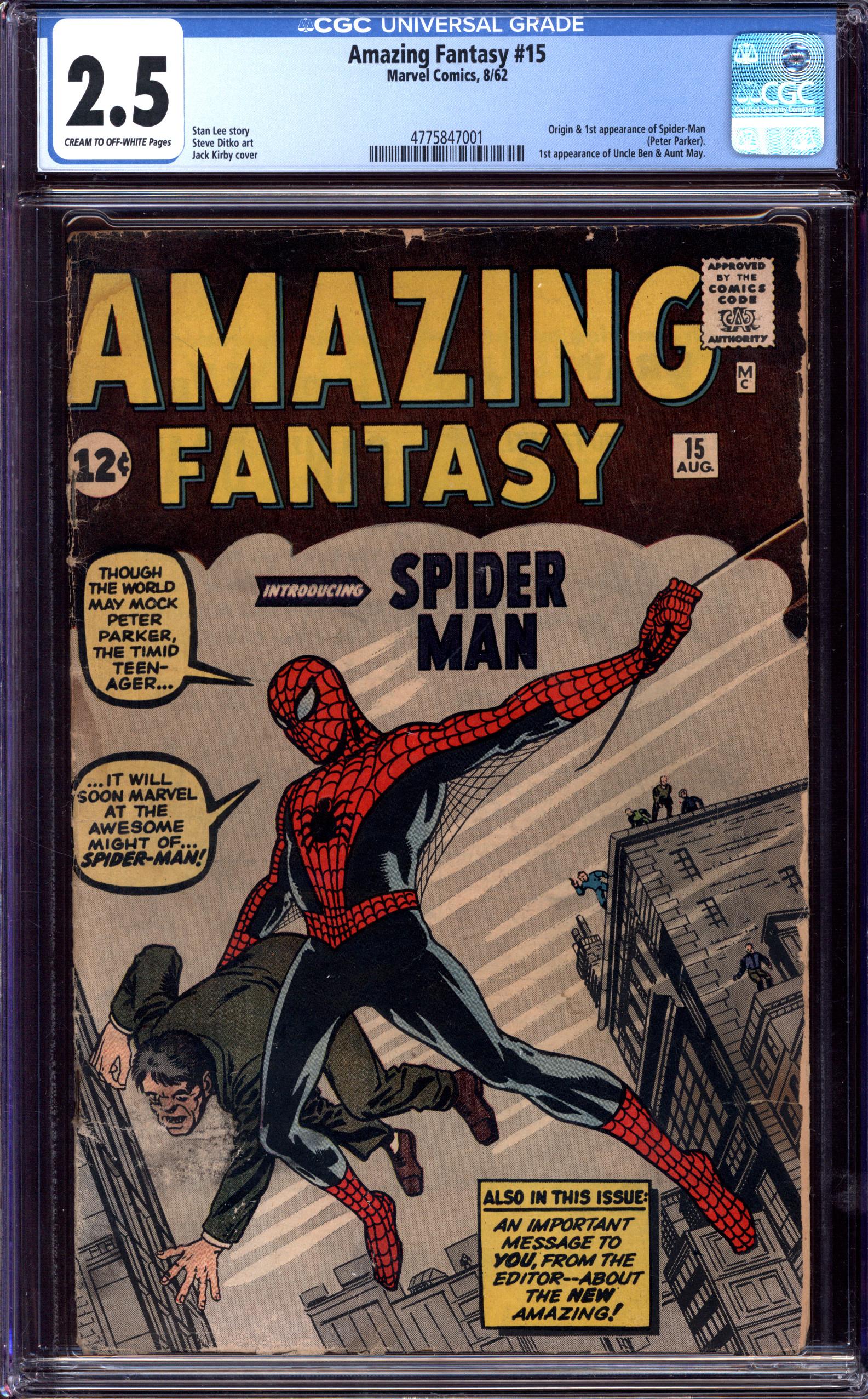 AMAZING FANTASY Front Cover