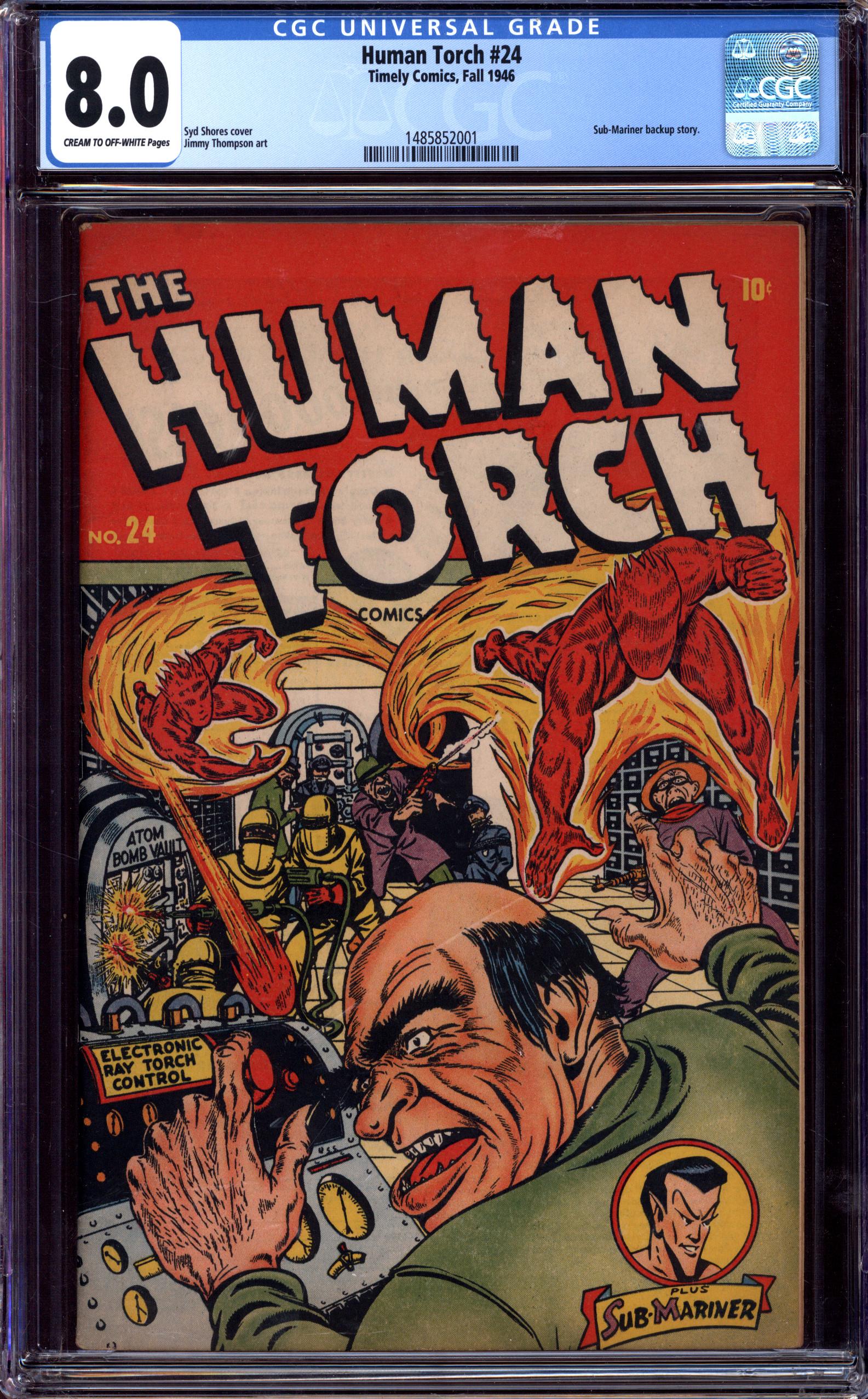 HUMAN TORCH Front Cover